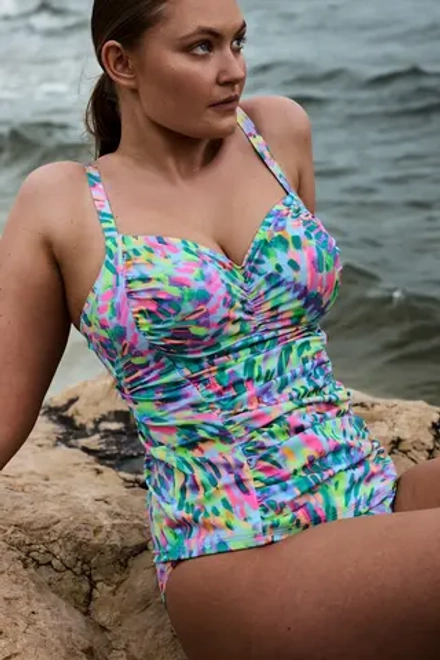 PRIMADONNA Swim Douala Топ танкини полная чаша, разноцветный