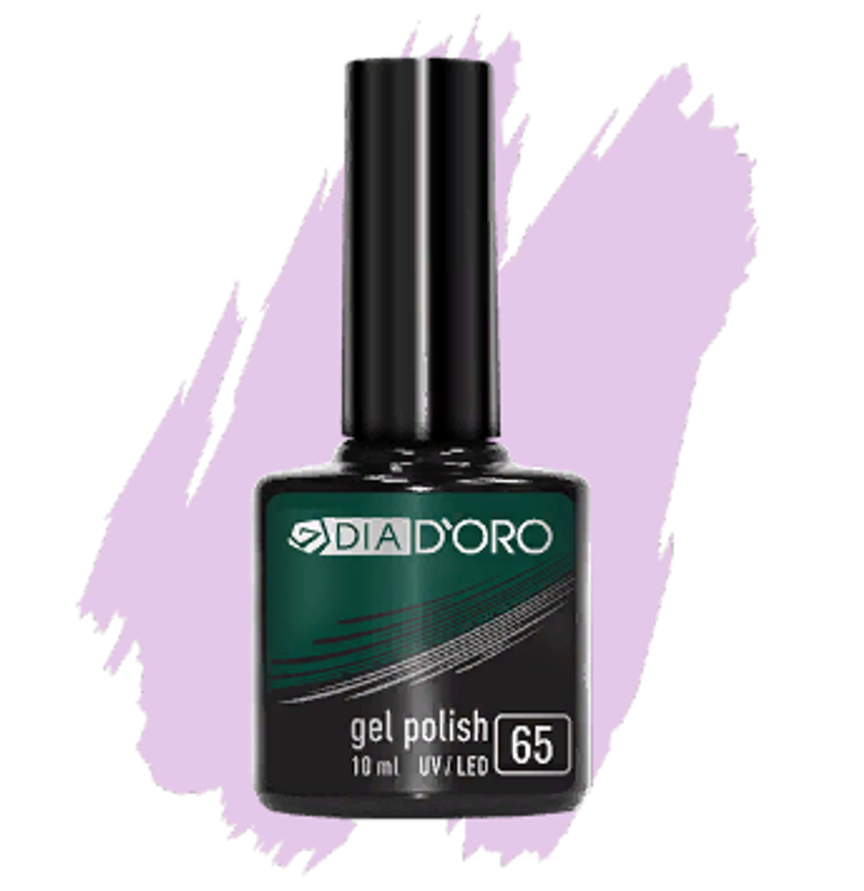 Dia D&#39;oro Гель-лак для ногтей Gel Polish, трехфазный, №65, 10 мл