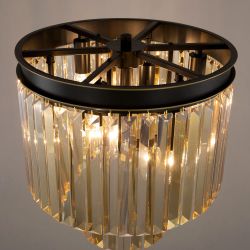 Citilux Мартин CL332962 Торшер хрустальный Шампань