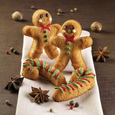 Силиконовая форма «Пряничный человечек» SF106 Gingerbread Man Silikomart, Италия Silikomart, Италия