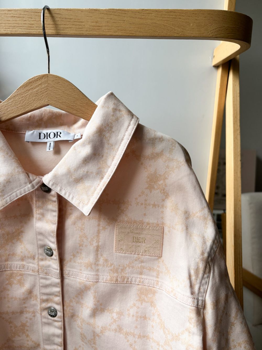 Джинсовая куртка-рубашка Dior, 128