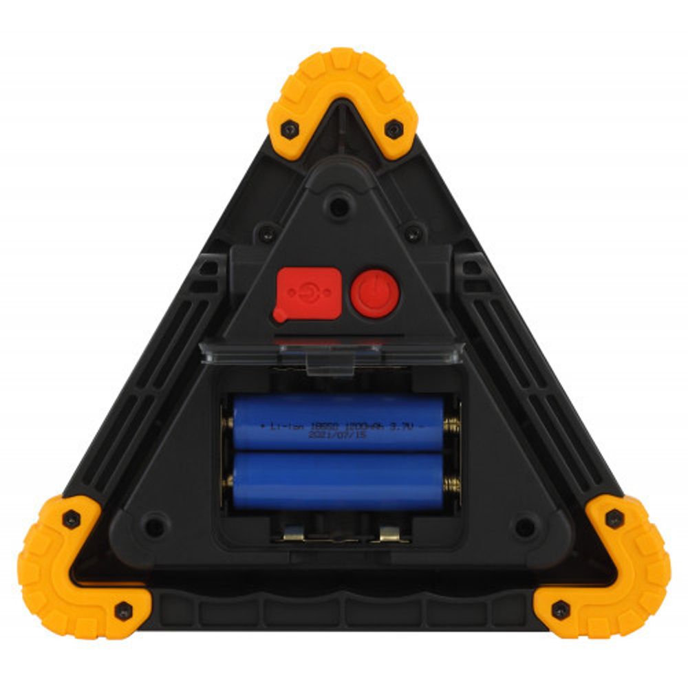 Фонарь автомобильный ЭРА AA-801 аккумуляторный, светодиодный, аварийный знак [15 Вт, COB+LED, power bank]