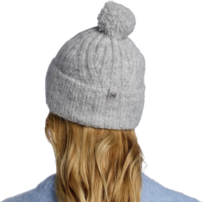 Вязаная шапка Buff Knitted Hat Nerla Grey Фото 4