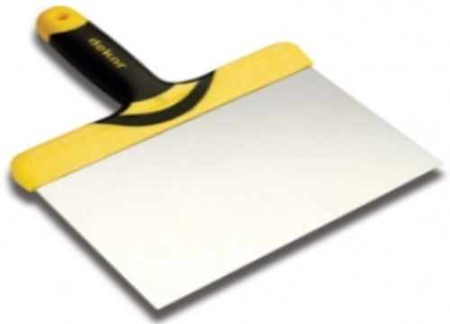 Лопатка шпатлевочная 160х170 мм пружинная сталь с пластиковой ручкой Dekor 500/501