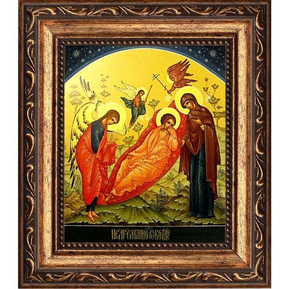 Недреманное Око Спасово (Спас Недремлющее Око). Икона  на холсте.