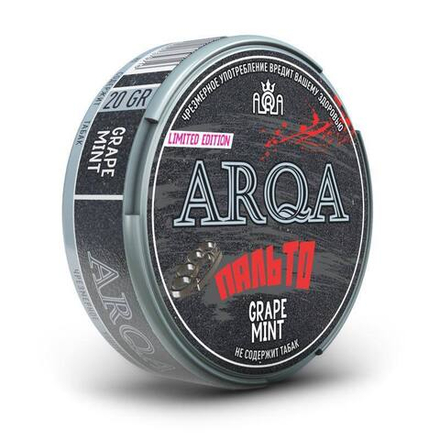 ARQA СЛОВО ПАЦАНА GRAPE MINT (120 МГ) - ПАЛЬТО