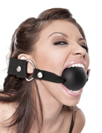 Большой кляп-шарик Fetish Fantasy ExtremeExtreme Ball Gag (Цвет: черный)