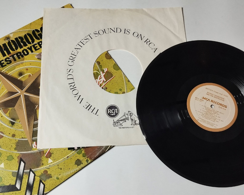 Винтажная виниловая пластинка LP George Thorogood And The Destroyers Better Than The Rest (Canada 1979)