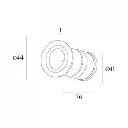Встраиваемый светильник Denkirs DK1015 DK1015-BK