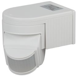 Датчик движения ЭРА MD 012 для дома инфракрасный 1200 Вт 12м