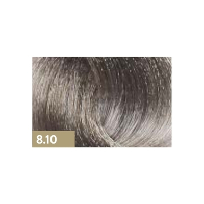 8.10 крем-краска KAARAL Baco Color Soft светлый блондин пепельный натуральный - 100 мл.
