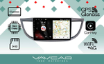 Магнитола для Honda CR-V 4 2012-2016 (большая рамка 10) - Vaycar VA20-0469 на Android 13, 8-ядер, 2Гб-32Гб, 4G SIM-слот