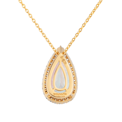 Подвеска с Турмалином и Бриллиантами, P0070-45/1