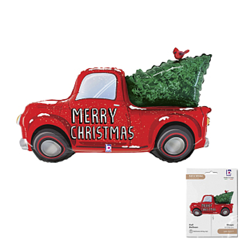 Г 40 Новогодняя машина в упаковке / Christmas car