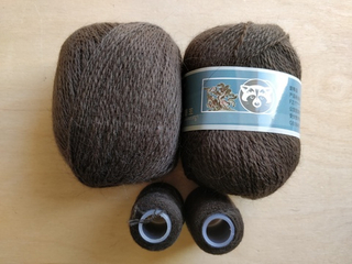 Мох, арт. 814, пух норки синяя этикетка