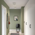 Потолочный светильник IKEA NAVLINGE (НЭВЛИНГЕ), Белый, 14 см