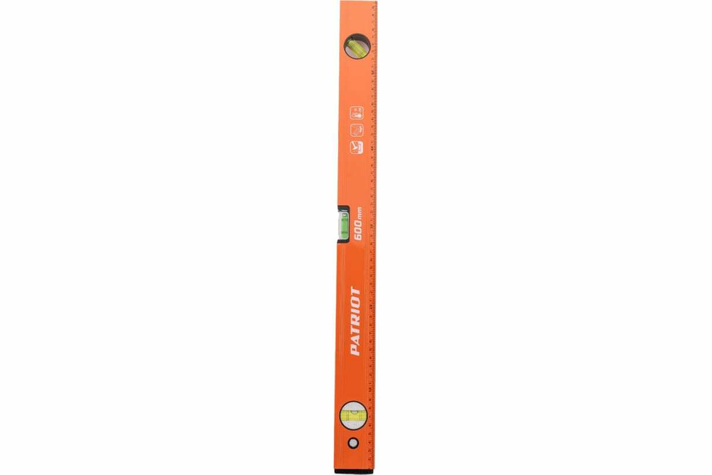 Алюминиевый фрезерованный уровень 600мм PATRIOT LCP-600 350005506