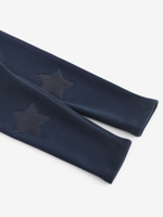 Легинсы с флисовой подкладкой и вышивкой для девочки Next 174-284, Темно-синий