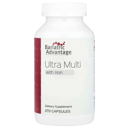 Bariatric Advantage, Ultra Multi с железом, 270 капсул