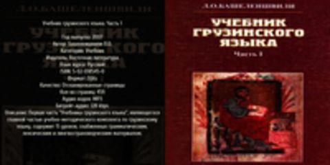 Башелеишвили Л.О. - Учебник грузинского языка. Часть 1 [2007, DjVu