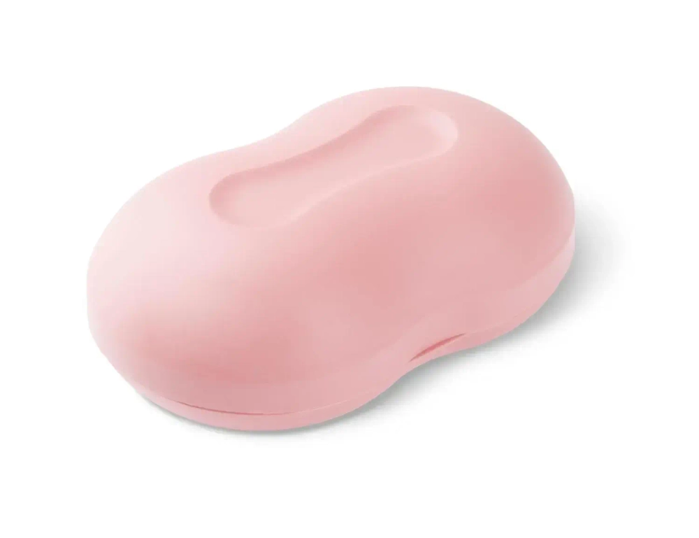 Мыльница закрытая розовая С10РОЗ