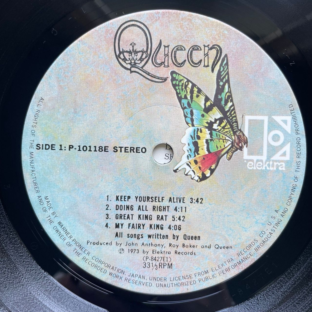 Винтажная виниловая пластинка LP Queen Keep Yourself Alive (Япония 1975) (Без Оби)