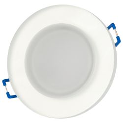 Светильник встраиваемый декоративный ЭРА DK103 WH под лампу MR16 GU5.3 белый | Декоративные встраиваемые светильники