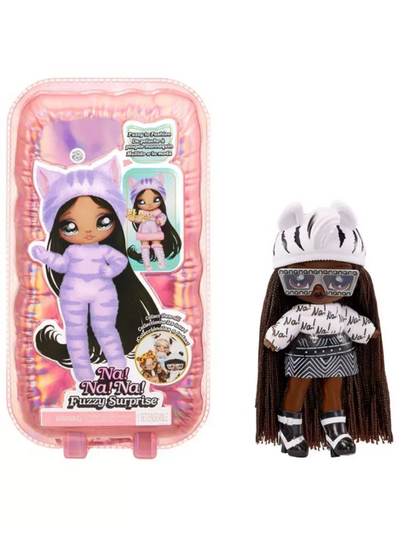 Кукла Na Na Na Fuzzy Surprise Zara Zebra 1 серия
