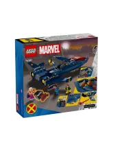 Конструктор Marvel 76281 Истребитель X-Jet Люди Икс