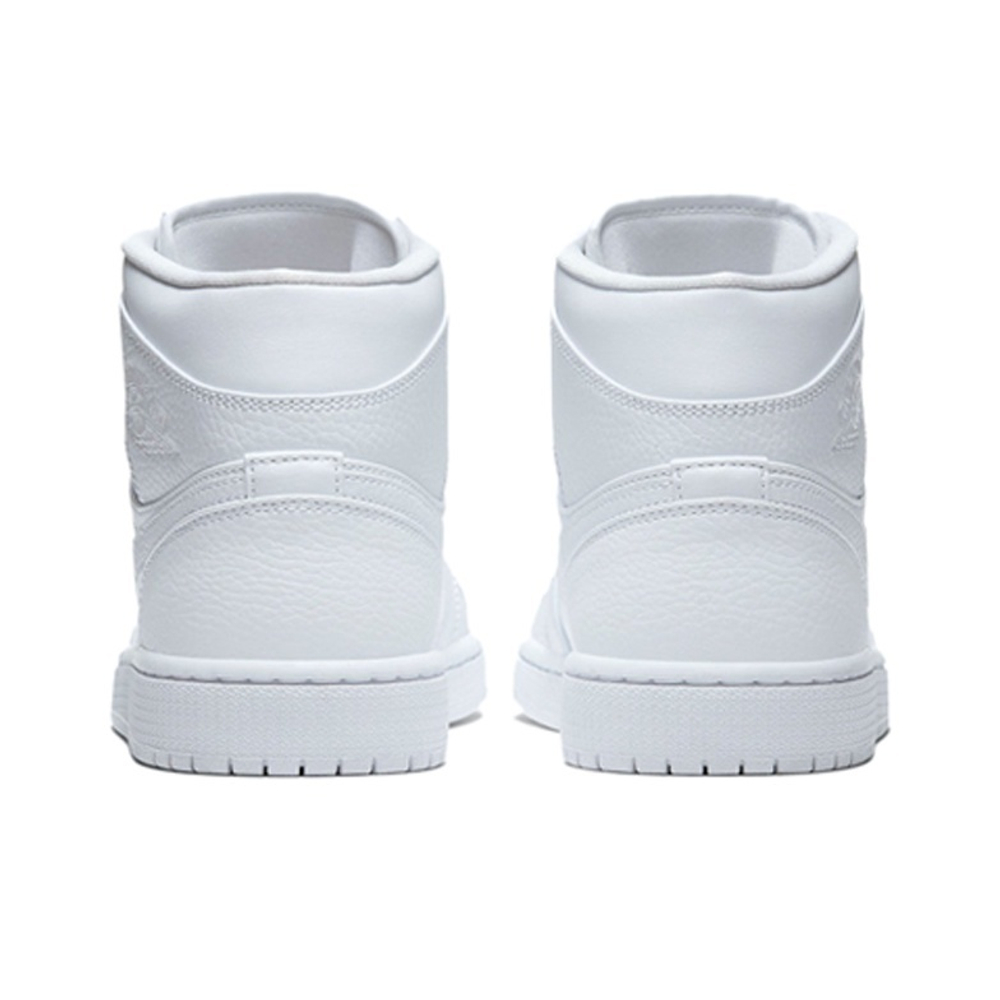 Кроссовки Air Jordan 1 Mid Triple White