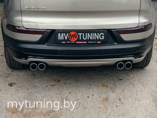 Юбка IXION заднего бампера для Kia Sportage III