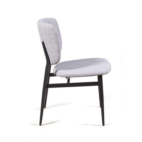 Стул Yoko, рогожка, серый