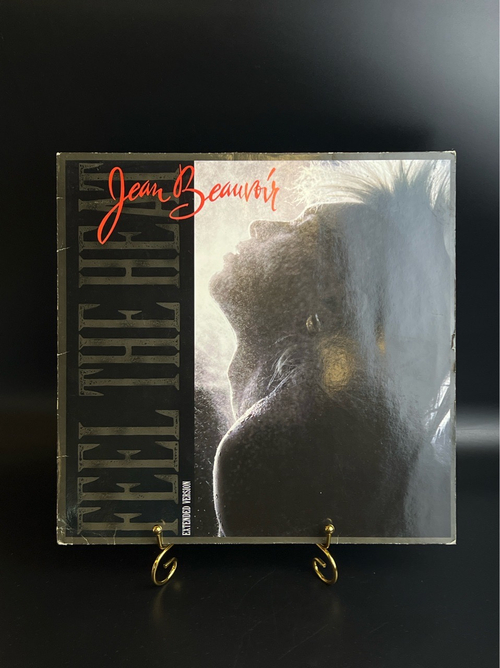 LP Jean Beauvoir - Feel the heat. Виниловая пластинка 12 дюймов. Германия