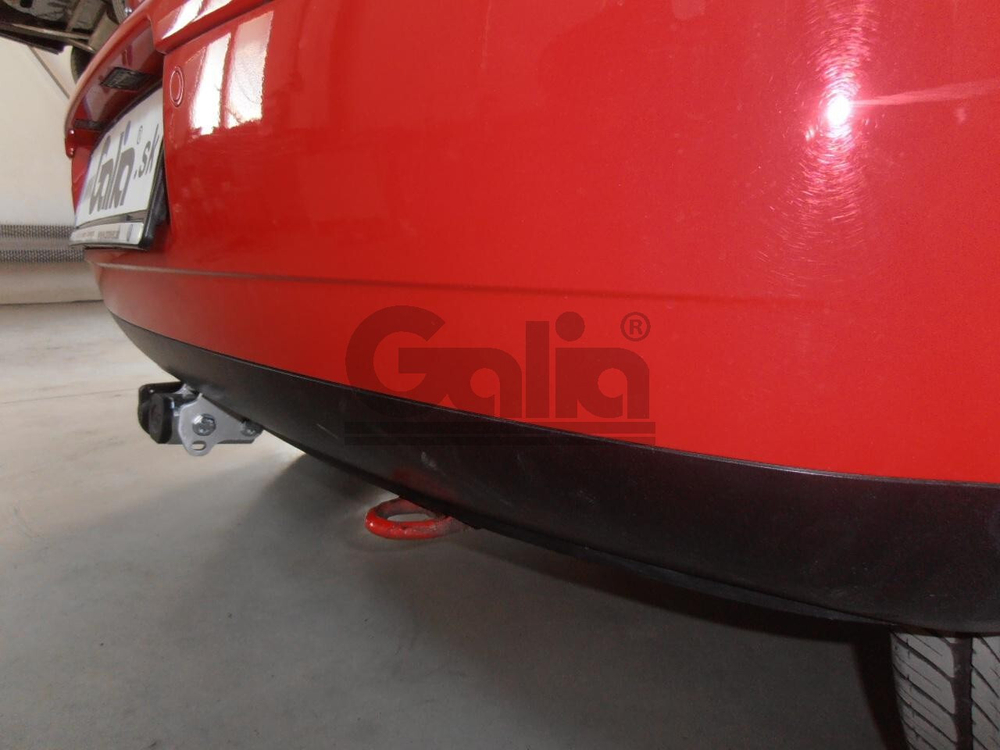 Оцинкованный фаркоп на Volkswagen Polo IV 2001-2009 (без электрики), Galia V042A