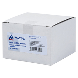 МАСТАК (103-44155) Съемник масляных фильтров, 75 мм, 15 граней, торцевой