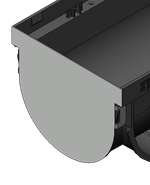 Заглушка Spark ЗЛВ- 10.14.10- ОС 6829/2 (с ушами) защелкивается снаружи лотка