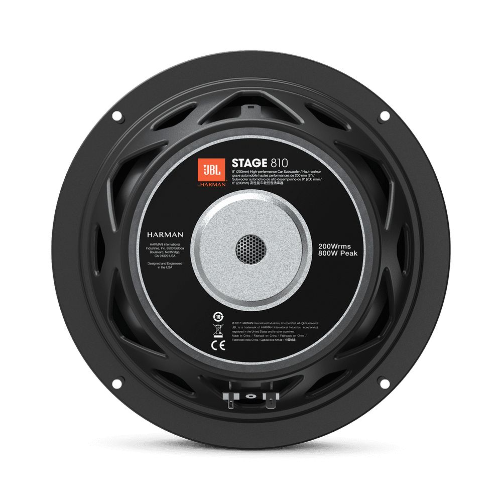 Сабвуферный динамик JBL STAGE 810 - 4