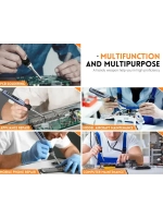 Паяльный комплект FNiRSi HS-01 Black жало BC2 + блок питания QC3.0