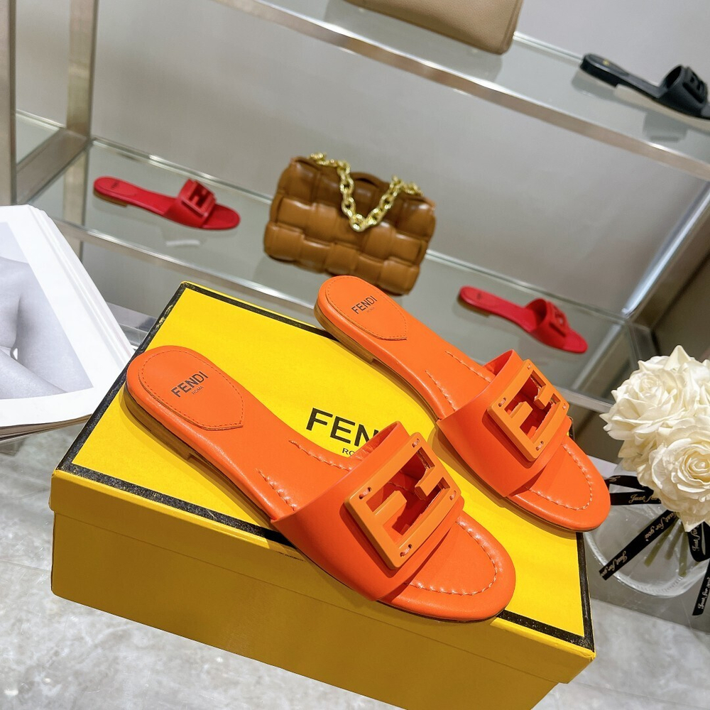 Fendi Baguette Slides