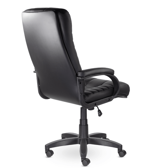 Кресло Атлант В пластик-люкс 727 S-0401 (черный)