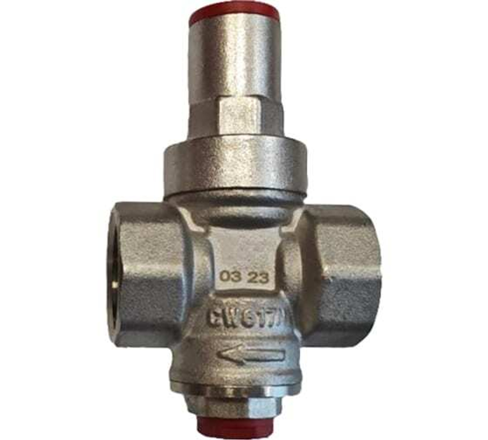 Редуктор давления Rommer 1/2* (ВН/ВН) с выходом под манометр, PN 16