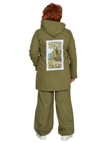 Жакет джинсовый Луговые цветы