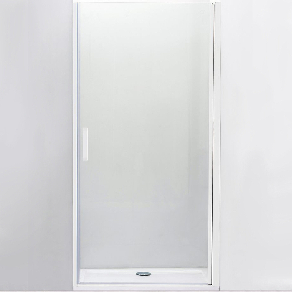 Душевая дверь Cezares Relax 90 RELAX-B-1-90-C-Bi профиль Серый стекло прозрачное