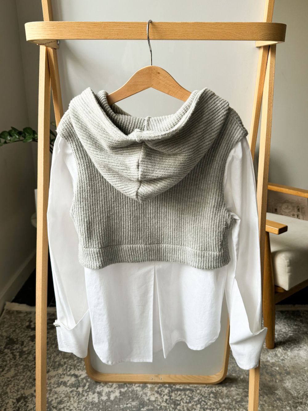 Хлопковая рубашка Lapin House, 128