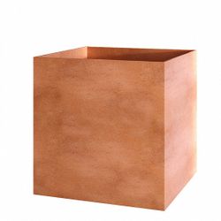 Кашпо CUBE RED CLAY 80x80x80