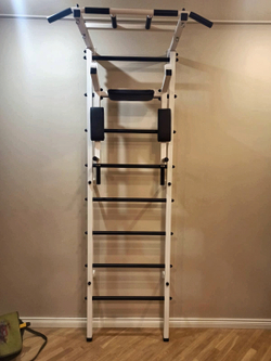 Монтаж шведской стенки Sv Sport в пеноблочные, газоблочные стены