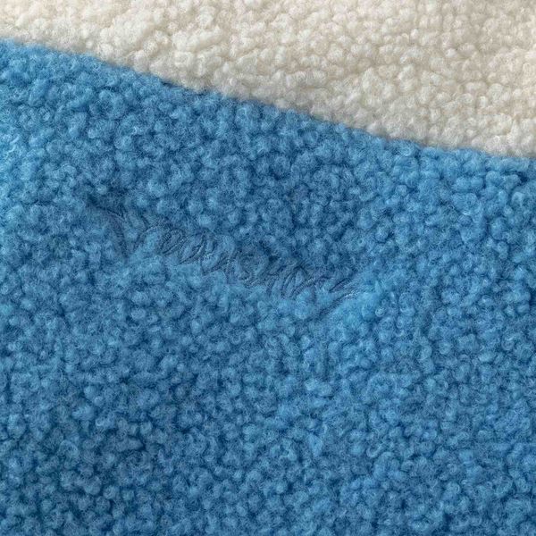 Куртка Furry Big Logo HTF белая/голубая - фото 12