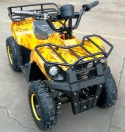 Электроквадроцикл Green Camel Гоби K45 (36V 800W R6 Цепь) быстросъем, ножной тормоз
