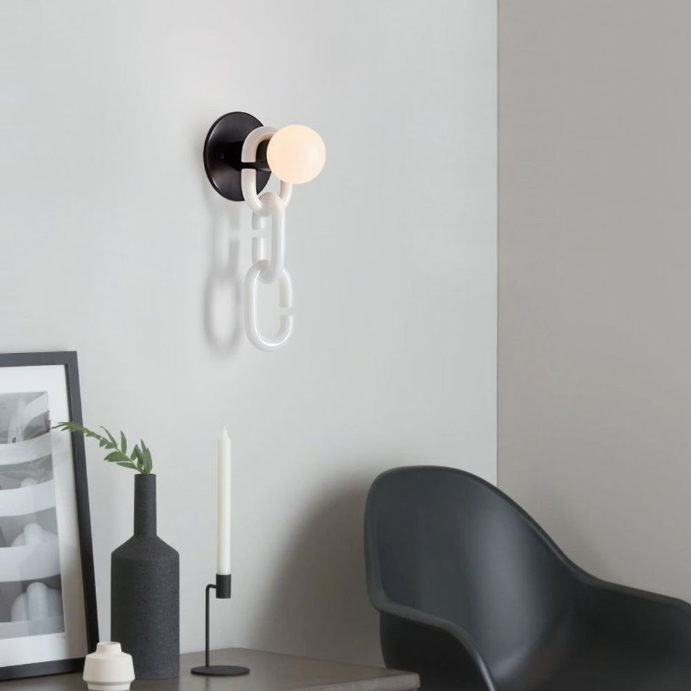 Настенный Светильник Chain Wall Белый By Imperiumloft