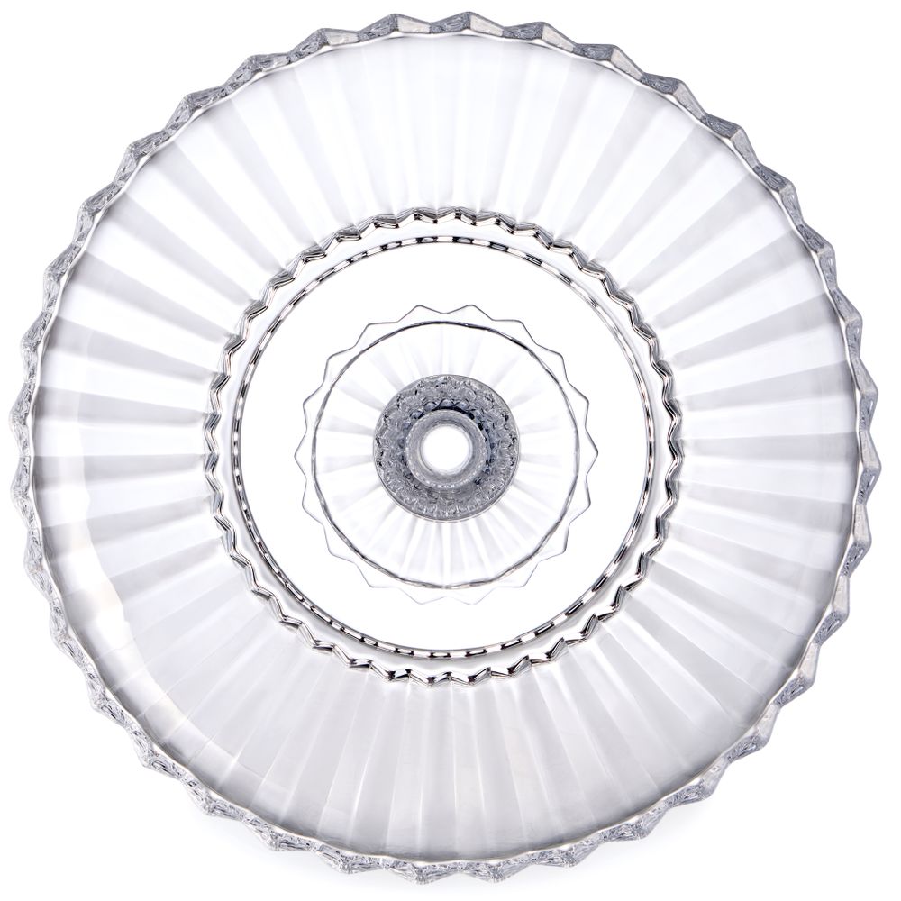 БЛЮДО СЕРВИРОВОЧНОЕ НА НОЖКЕ "BRILLIANCE" КРУГЛОЕ, 29,5*13,5 СМ